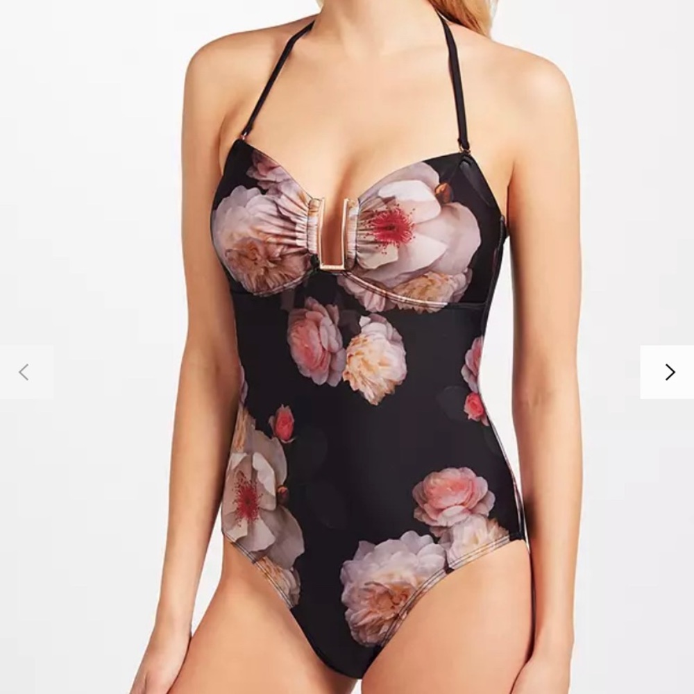 "Ted Baker Unah Chelsea Print Swimsuit”